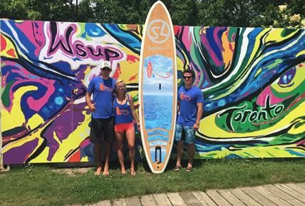 wsup paddle board container